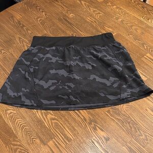 RBX Black Camouflage Skort